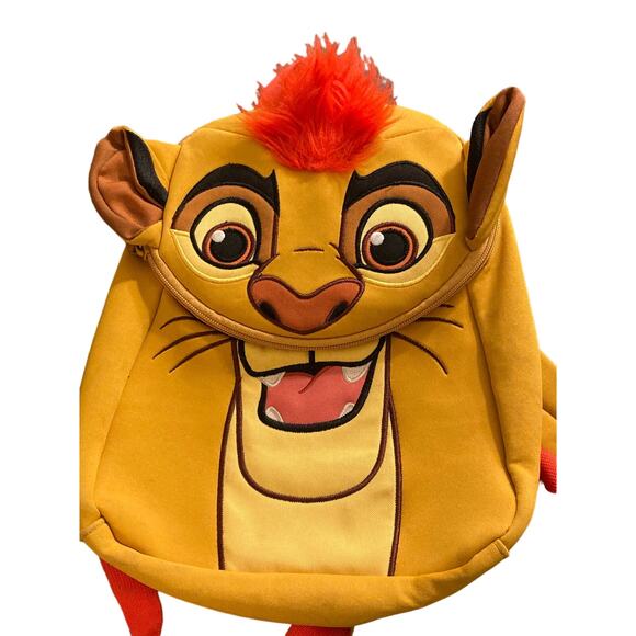 RARE SIMBA Lion KING Disney Store Toddler Backpack 3D Cub - Picture 1 of 5